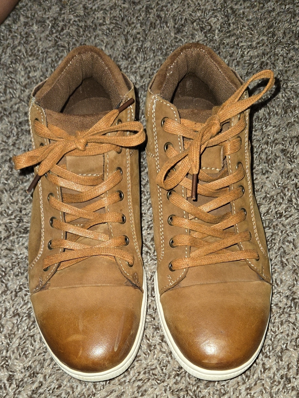 Flattering & Stylish Jousen Men's High-Top Casual Sneaker Boots!